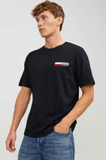 Jack & Jones - Jack & Jones JJECORP LOGO TEE PLAY Erkek Siyah Tişört