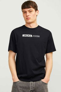 Jack & Jones - Jack & Jones JJECORP LOGO TEE PLAY Erkek Siyah Tişört Jack & Jones - Jack & Jones JJECORP LOGO TEE PLAY Erkek Siyah Tişört