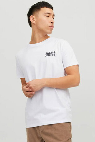 Jack & Jones JJECORP LOGO TEE SS O-NECK NOOS Erkek Beyaz Tişört