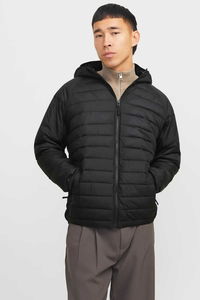 Jack & Jones - Jack & Jones JJESTATE HYBRID Erkek Siyah Mont & Kaban