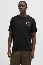 Jack & Jones - Jack & Jones JJVERNER TEE SS Erkek Siyah Tişört