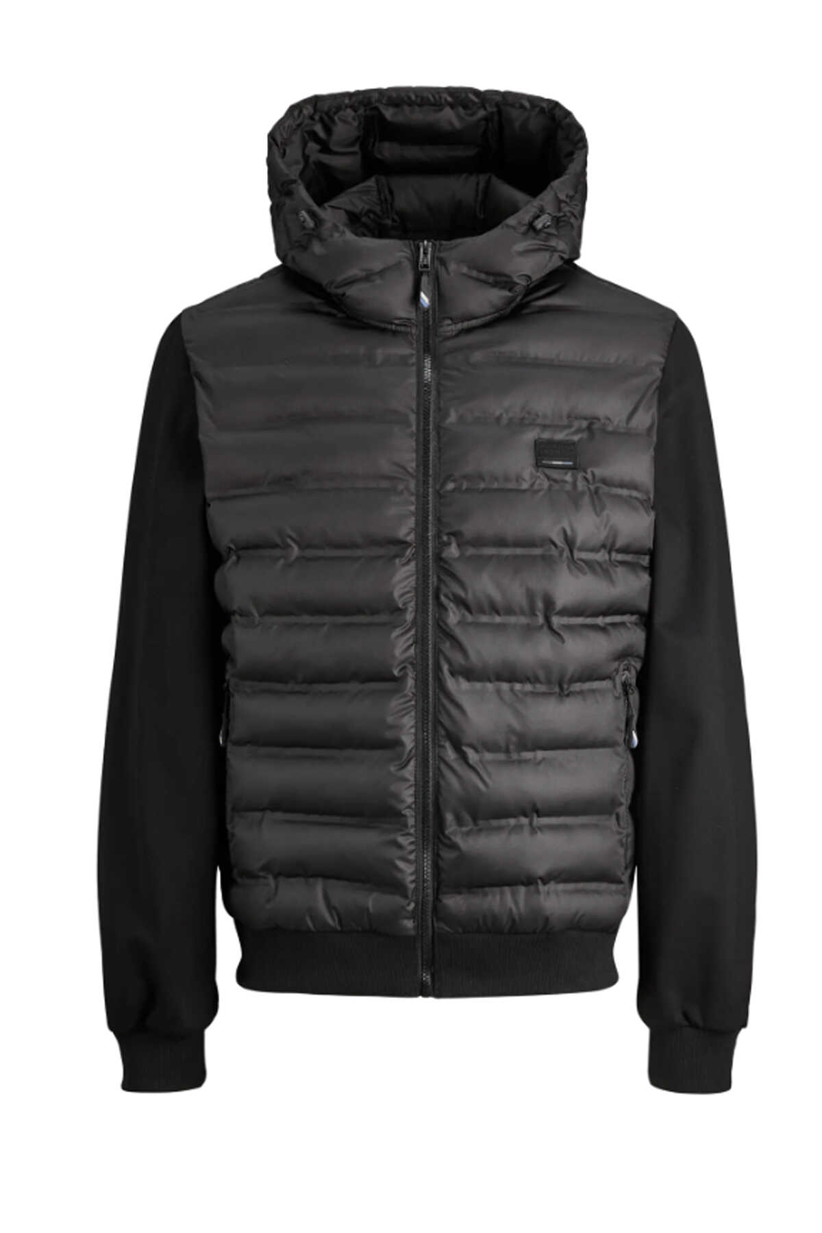 Jack & Jones - Jack & Jones JPRBLUALVES HYBRID Erkek Siyah Ceket