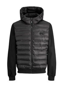Jack & Jones - Jack & Jones JPRBLUALVES HYBRID Erkek Siyah Ceket