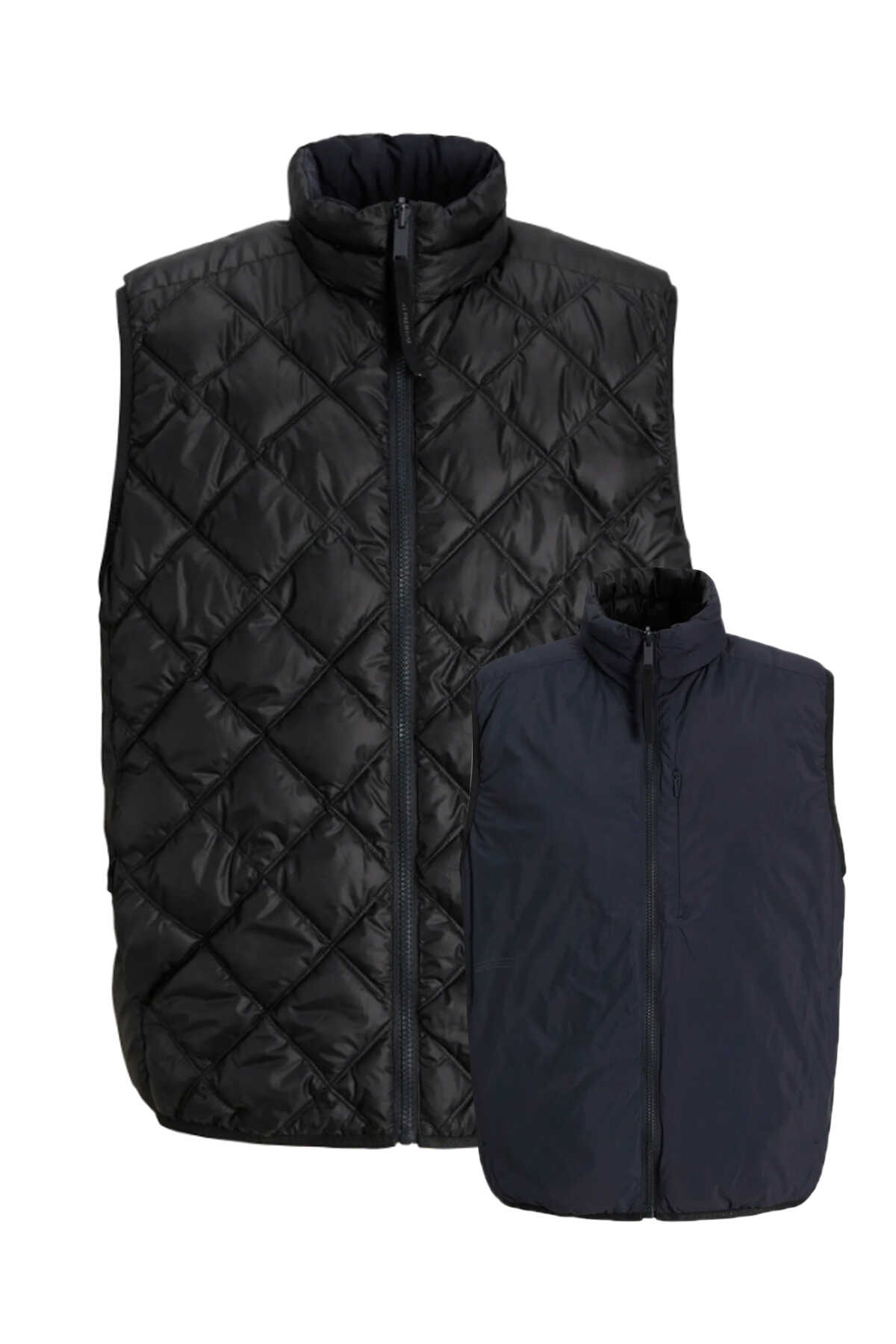 Jack & Jones - Jack & Jones JPRCCJAKE KAPİTONE Erkek Siyah Yelek