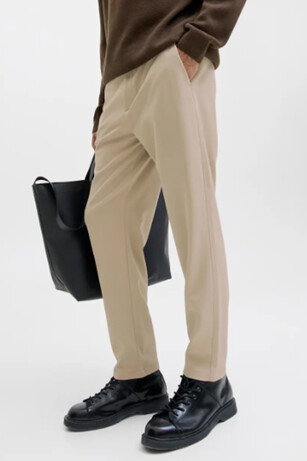 Jack & Jones JPSTACE NEO JOGGER Erkek Bej Pantolon