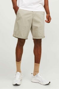 Jack & Jones - Jack & Jones JPSTBOWIE SHORTS Erkek Bej Şort Jack & Jones - Jack & Jones JPSTBOWIE SHORTS Erkek Bej Şort
