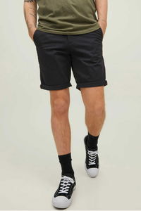 Jack & Jones - Jack & Jones JPSTBOWIE SHORTS Erkek Siyah Şort