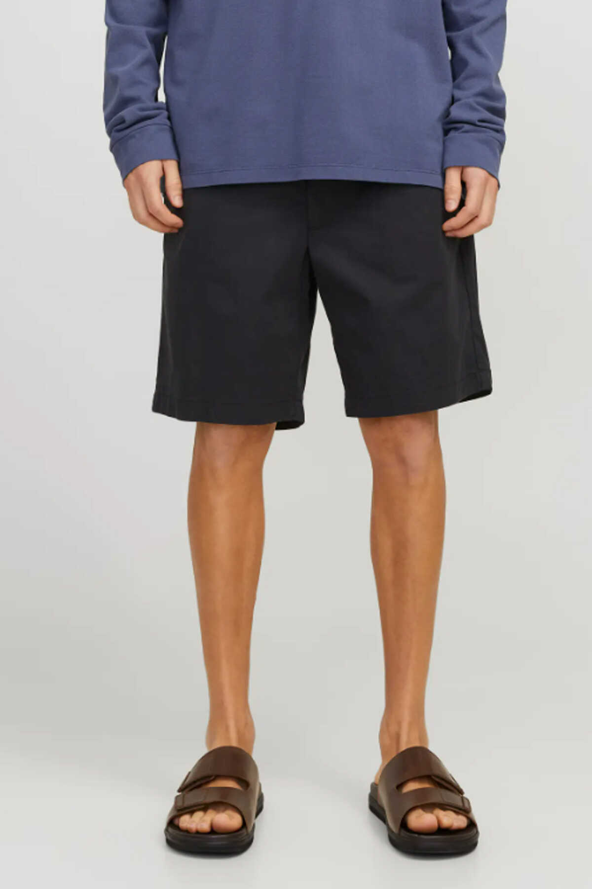 Jack & Jones - Jack & Jones JPSTJAIDEN CAMPAIGNHYBRIDJOGGER Erkek Şort Siyah