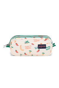 JanSport - JanSport Large Accesssory Pouch Unisex Çocuk FIVE A DAY CREAM Kalem Çantası