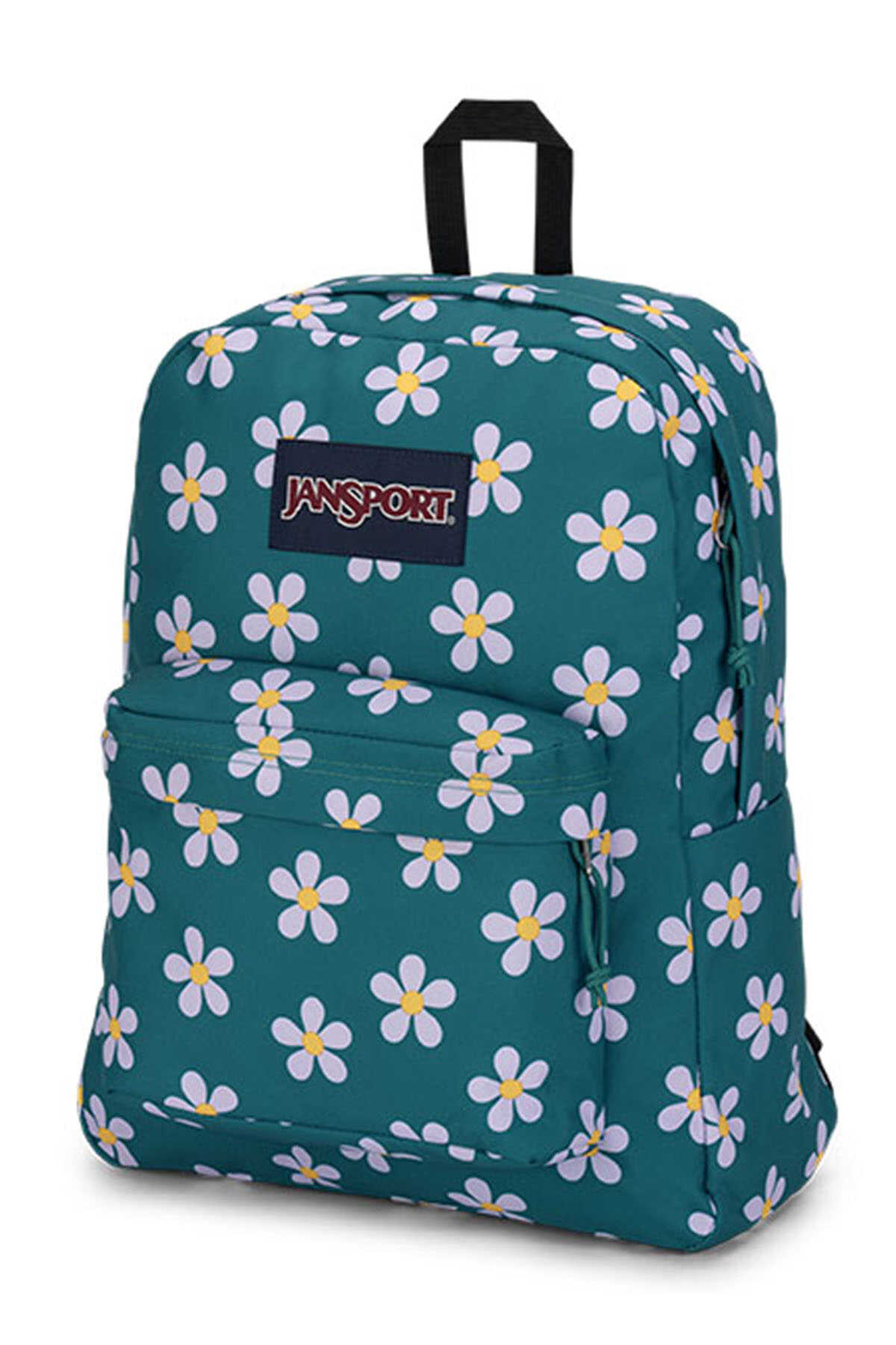 JanSport - JanSport SuperBreak One Unisex Sırt Çantası Yeşil / Çiçek desenli