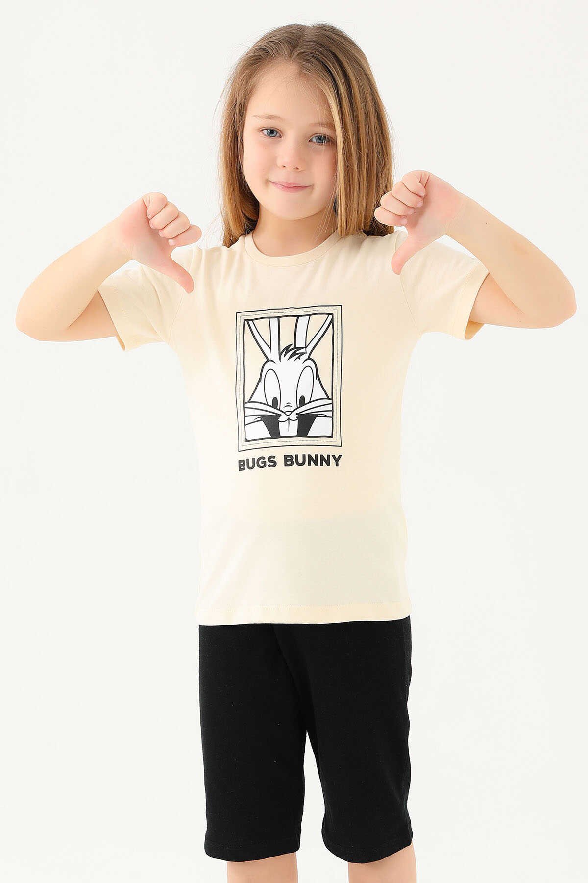 Looney Tunes - Looney Tunes L1589-2 Kız Çocuk T-Shirt Fil Dişi
