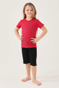 Looney Tunes - Looney Tunes L1591-2 Kız Çocuk Vişne Tişört Looney Tunes - Looney Tunes L1591-2 Kız Çocuk Vişne Tişört