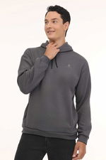 Lumberjack - Lumberjack 4W MB SN04 HOODIE 4PR Erkek Antrasit Sweatshirt