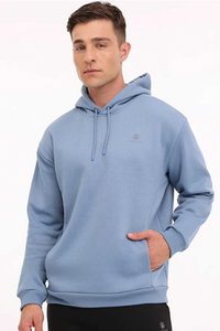 Lumberjack - Lumberjack 4W MB SN04 HOODIE 4PR Erkek Mavi Sweatshirt