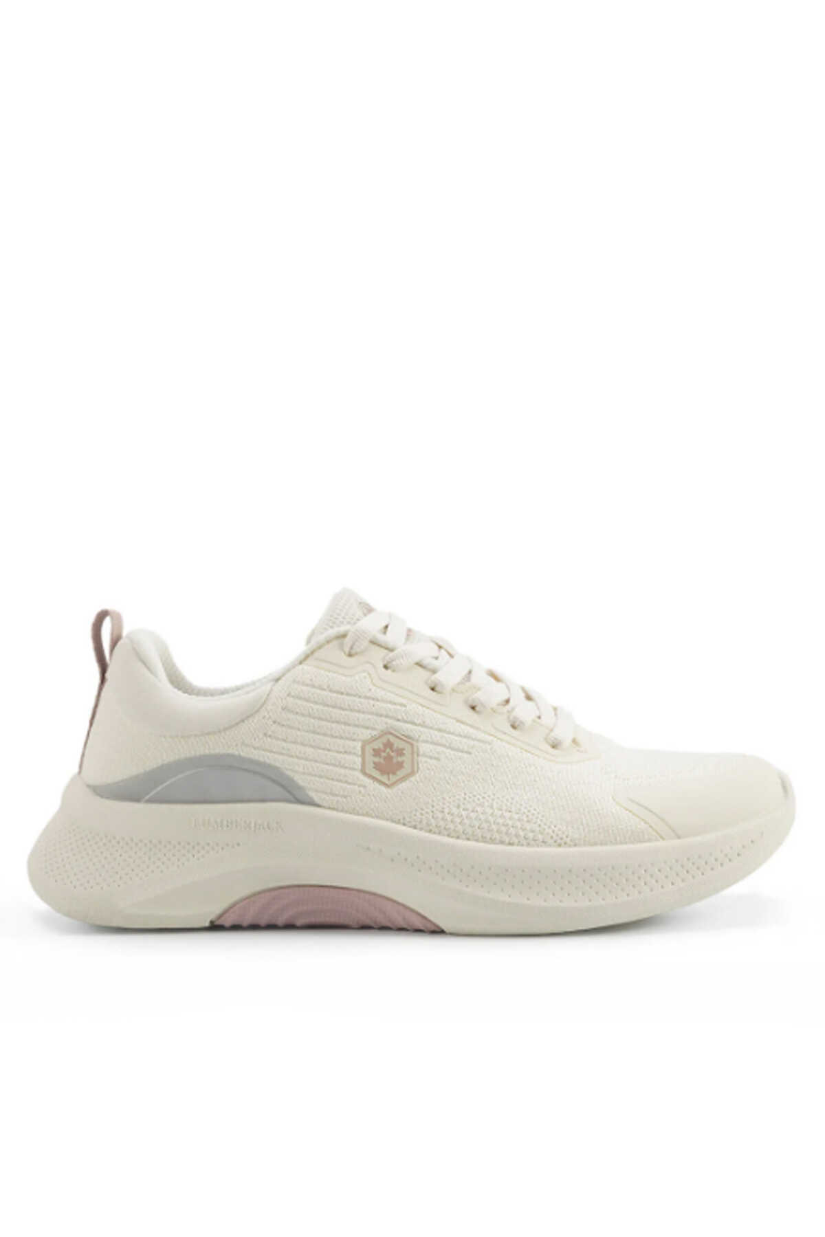 Lumberjack - Lumberjack 5M CLOSE WMN 5FX Kadın Kırık Beyaz Sneaker