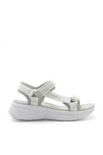Lumberjack - Lumberjack 5M GRAY 5FX Kadın Kırık Beyaz Sandalet