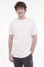 Lumberjack - Lumberjack 5M MB CT110 PM C NK Erkek Kırık Beyaz Tişört