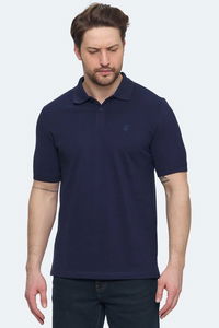 Lumberjack - Lumberjack 5M MB CT953 POLO T SH 5FX Erkek Lacivert Tişört