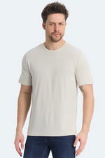 Lumberjack - Lumberjack 5M MB MODAL SB203 5FX Erkek Bej Tişört