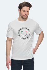 Lumberjack - Lumberjack 5M ML RENATO 11ITL414 5FX Erkek Beyaz Tişört Lumberjack - Lumberjack 5M ML RENATO 11ITL414 5FX Erkek Beyaz Tişört