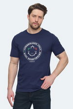 Lumberjack - Lumberjack 5M ML RENATO 11ITL414 5FX Erkek Lacivert Tişört