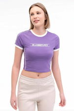 Lumberjack - Lumberjack 5M WL ANDI 11SF515 5FX Kadın Mor Tişört