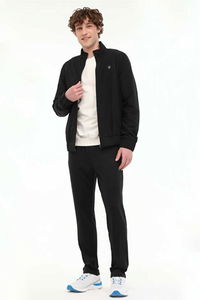 Lumberjack - Lumberjack 5W,M-BS04 WOVEN T.SUIT 5PR Erkek Siyah Eşofman Takımı