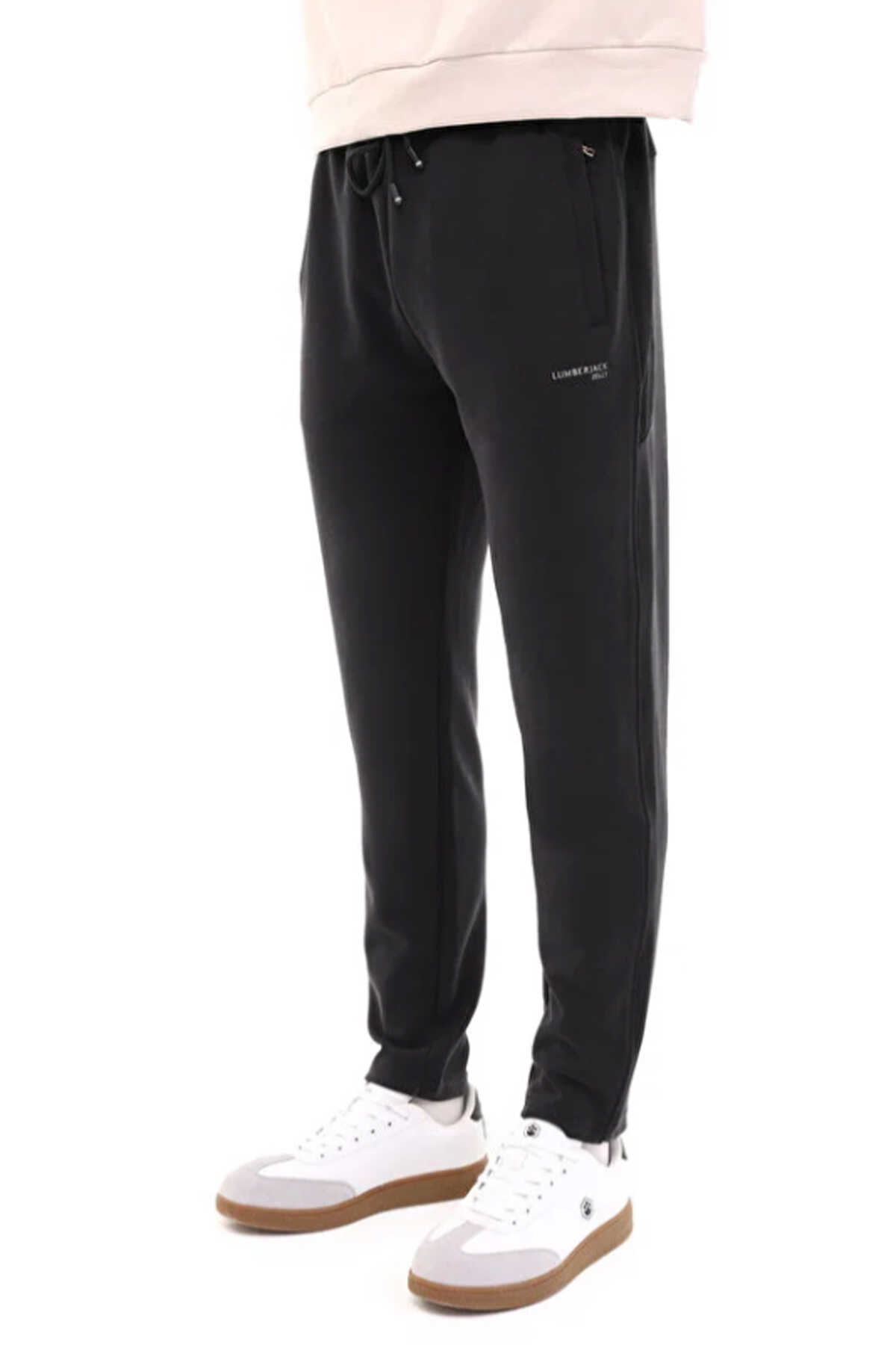 Lumberjack - Lumberjack 5W,ML BALA 22ITL816 5PR Erkek Siyah Eşofman Altı