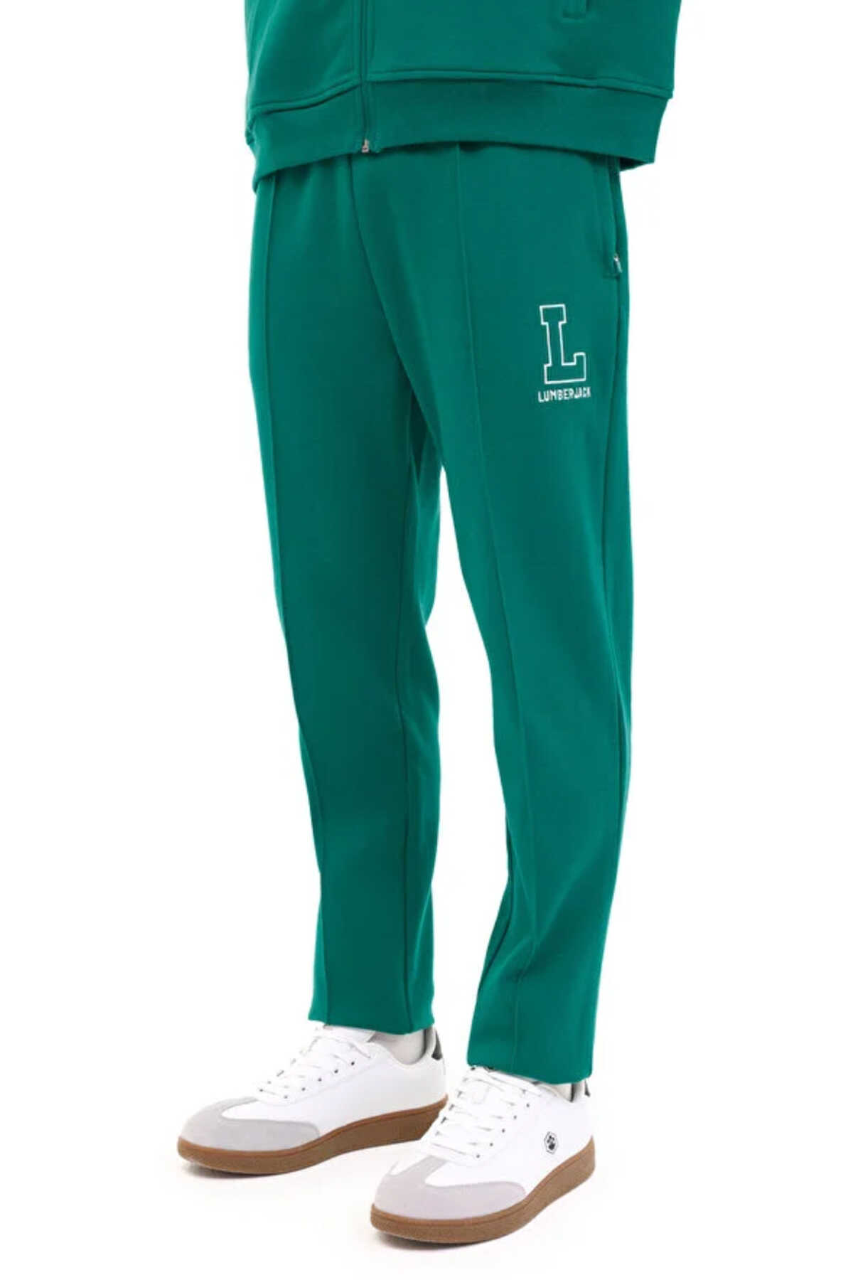 Lumberjack - Lumberjack 5W,ML GRAY Erkek Yeşil Eşofman Altı