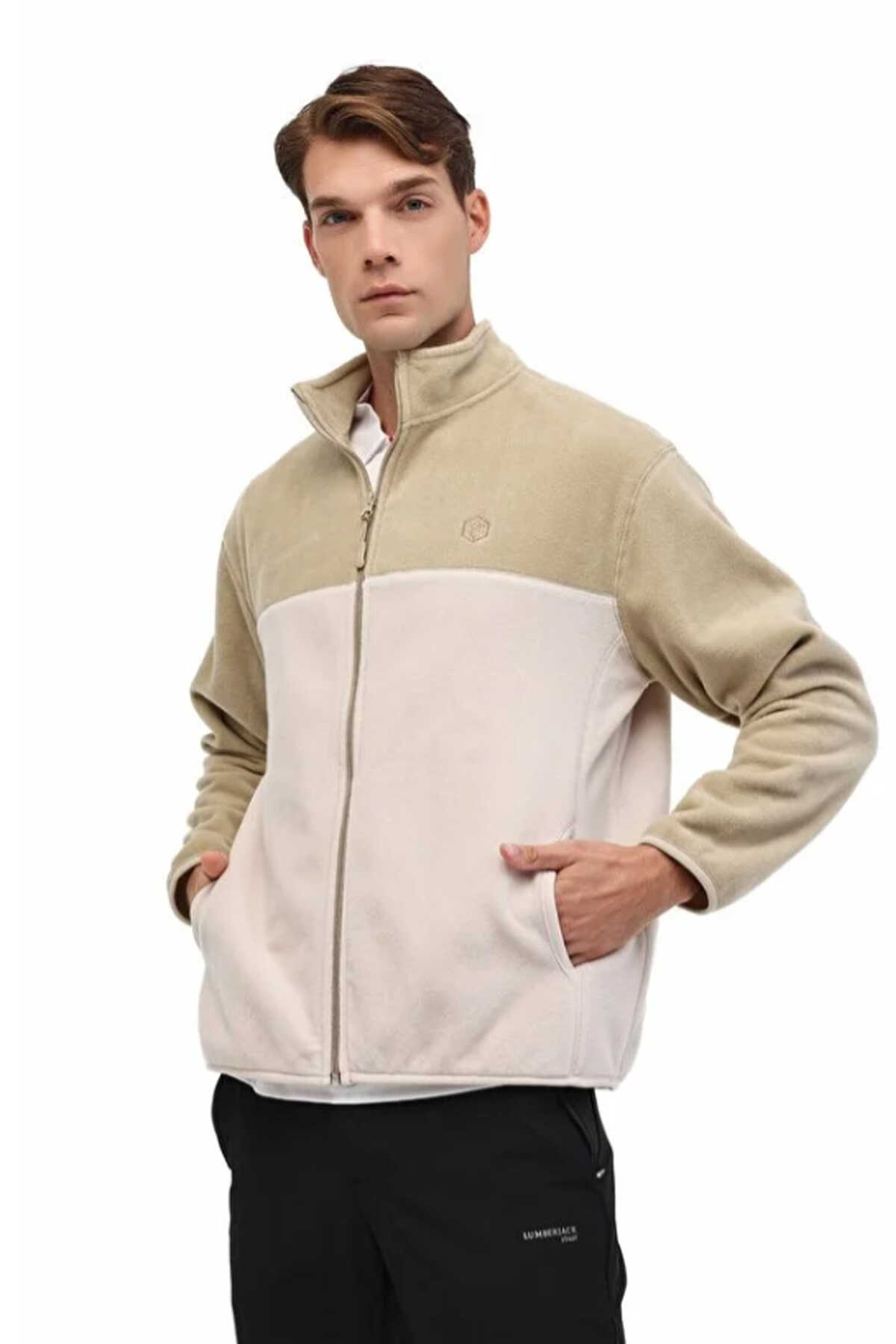 Lumberjack - Lumberjack 5W,ML SANBA 7PLR002 5PR Erkek Vizon Polar