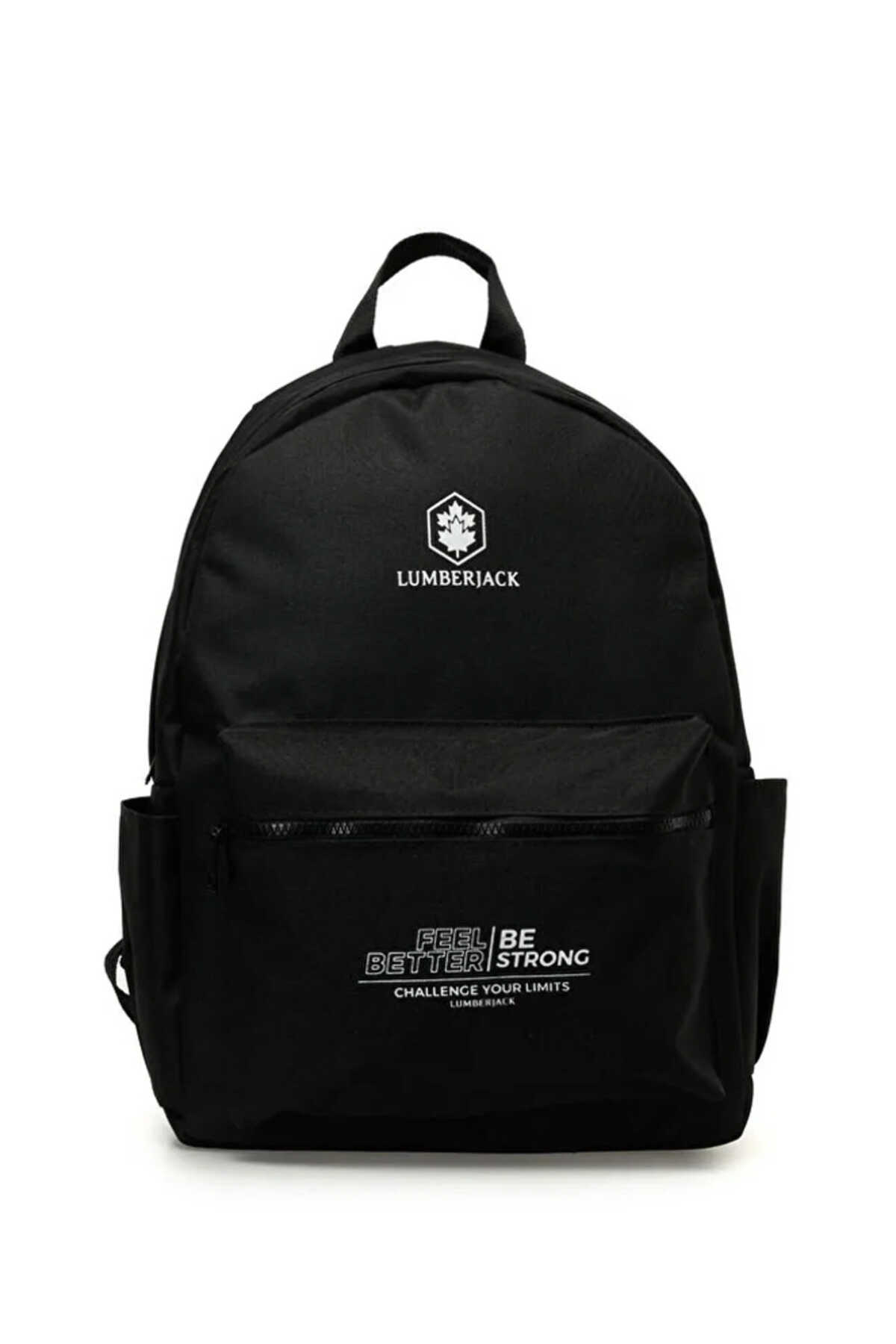 Lumberjack - Lumberjack 5W,SN930 AVIS 5PR Unisex Siyah Sırt Çantası