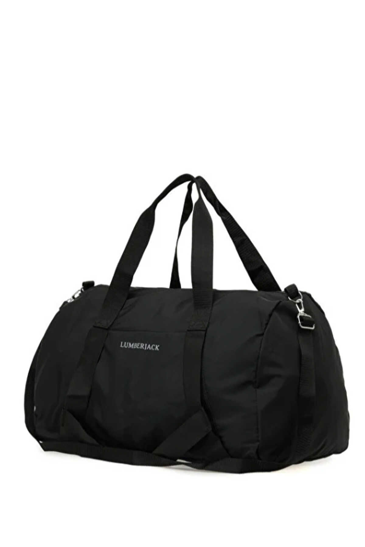 Lumberjack - Lumberjack 5W,STN LEXY GYM 5PR Unisex Siyah Sırt Çantası
