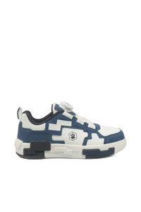 Lumberjack - Lumberjack 6M CUTE 6FX Unisex Çocuk Beyaz / Lacivert Koşu & Yürüyüş Spor Ayakkabısı