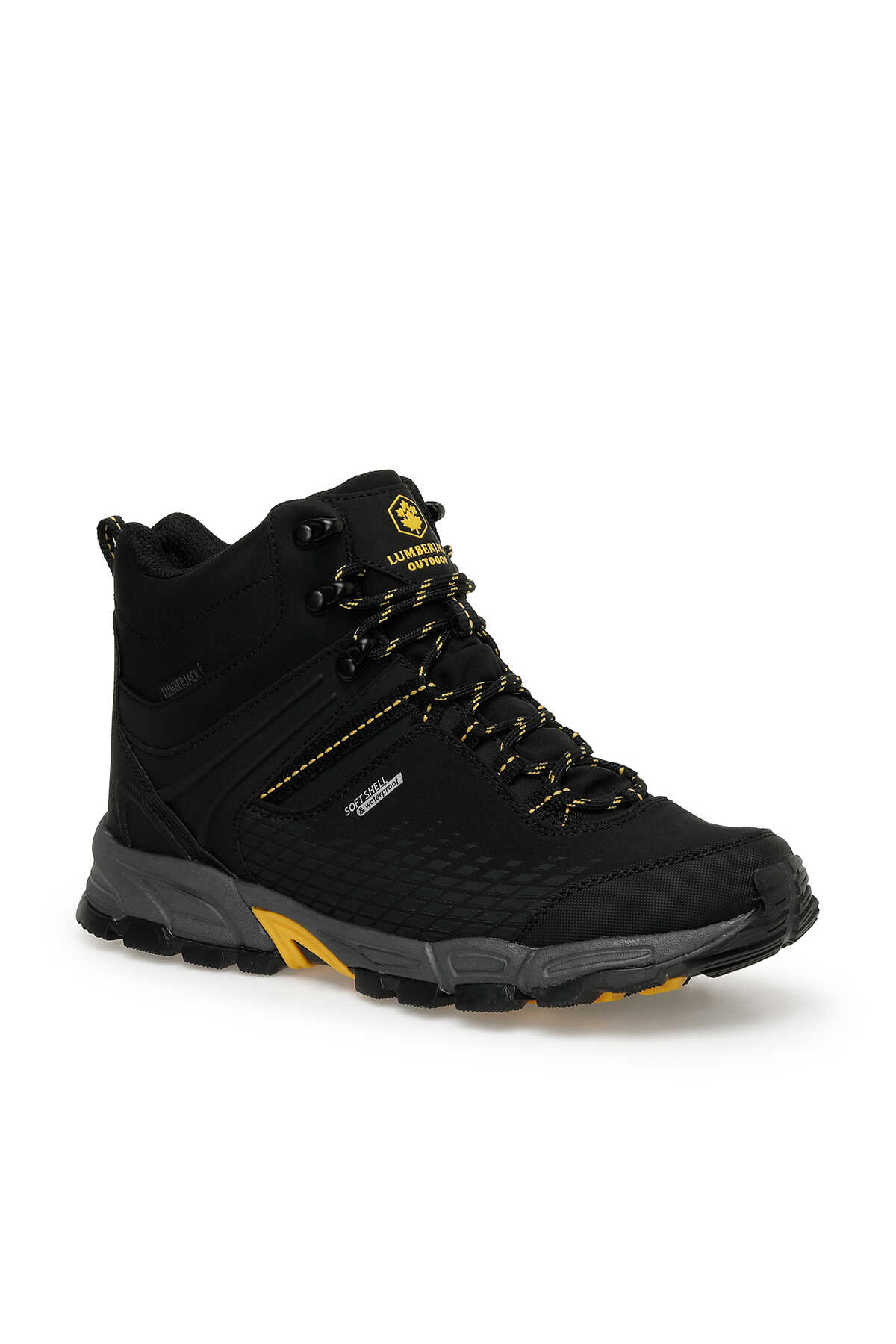 Lumberjack - Lumberjack FLAKE HI 3PR Erkek Siyah Outdoor
