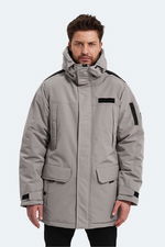 Lumberjack - Lumberjack ML ENIGMA 3LE86 3PR Erkek Taş Gri Mont & Kaban