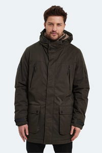 Lumberjack - Lumberjack ML GRIZZ 3GRZ01 3PR Erkek Koyu Haki Mont & Kaban