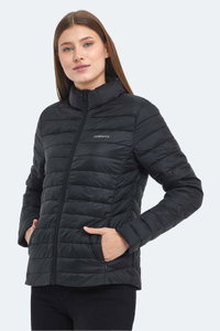 Lumberjack - Lumberjack WB PADDED 1SN28 3PR Kadın Siyah Mont & Kaban
