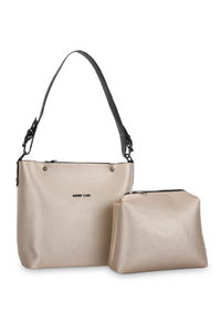 Merry Lane - Merry Lane PALERMO NATUREL Kadın Altın Omuz Çantası Merry Lane - Merry Lane PALERMO NATUREL Kadın Altın Omuz Çantası