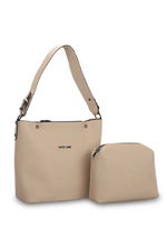 Merry Lane - Merry Lane PALERMO NATUREL Kadın Koyu bej Omuz Çantası Merry Lane - Merry Lane PALERMO NATUREL Kadın Koyu bej Omuz Çantası