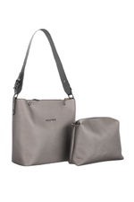 Merry Lane - Merry Lane PALERMO NATUREL Kadın Platin Omuz Çantası Merry Lane - Merry Lane PALERMO NATUREL Kadın Platin Omuz Çantası