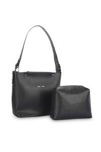 Merry Lane - Merry Lane PALERMO NATUREL Kadın Siyah Omuz Çantası Merry Lane - Merry Lane PALERMO NATUREL Kadın Siyah Omuz Çantası