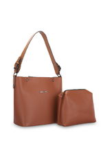 Merry Lane - Merry Lane PALERMO NATUREL Kadın Taba Omuz Çantası Merry Lane - Merry Lane PALERMO NATUREL Kadın Taba Omuz Çantası