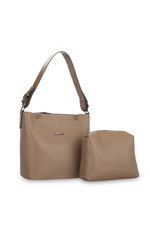 Merry Lane - Merry Lane PALERMO NATUREL Kadın Vizon Omuz Çantası Merry Lane - Merry Lane PALERMO NATUREL Kadın Vizon Omuz Çantası