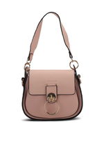 Merry Lane - Merry Lane PRAG NATUREL Kadın Omuz Çantası Pudra