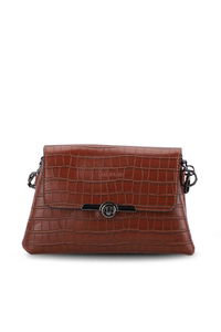 Merry Lane - Merry Lane TORINO KROKO Kadın Taba Omuz Çantası Merry Lane - Merry Lane TORINO KROKO Kadın Taba Omuz Çantası