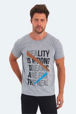 Mille - Mille KAMAL Erkek Gri Tişört Mille - Mille KAMAL Erkek Gri Tişört