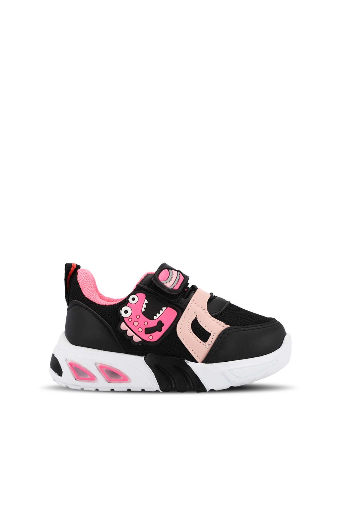 Mille - Mille PANAMA Kız Çocuk Sneaker Ayakkabı Siyah / Fuşya