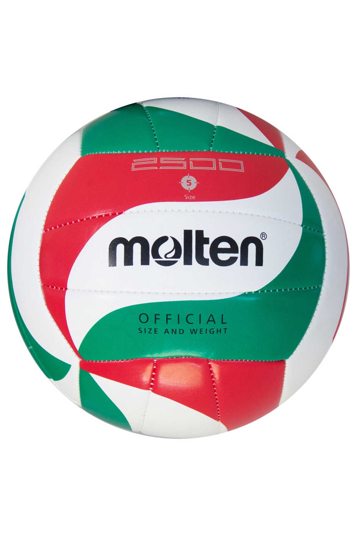 Molten - Molten 5 Numara Voleybol Topu Beyaz / Yeşil