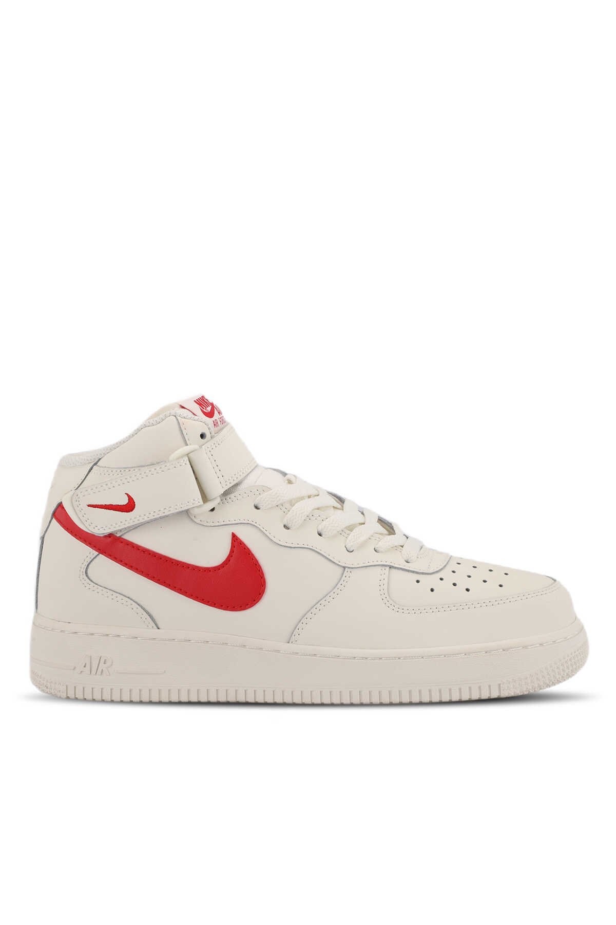 Nike - Nike 315123 Air Force 1 Mıd '07 Sneaker Unisex Ayakkabı Beyaz