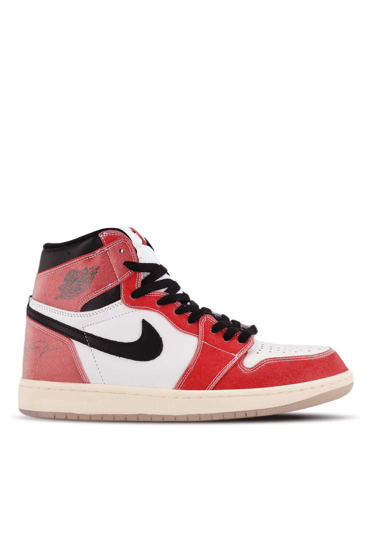 Nike - Nike AIR JORDAN 1 RETRO HIGH OG SP Erkek Kırmızı / Beyaz Sneaker